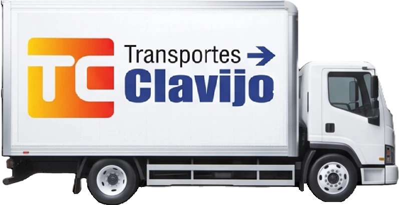 Camión de la flota Transportes Clavijo